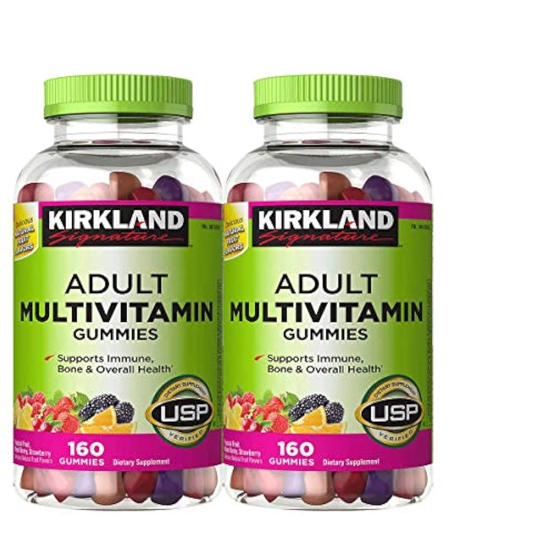 Kirkland Signature cBlWCe - Gomitas para adultos, 4 unidades (640 unidades)