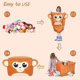 Puf de peluche