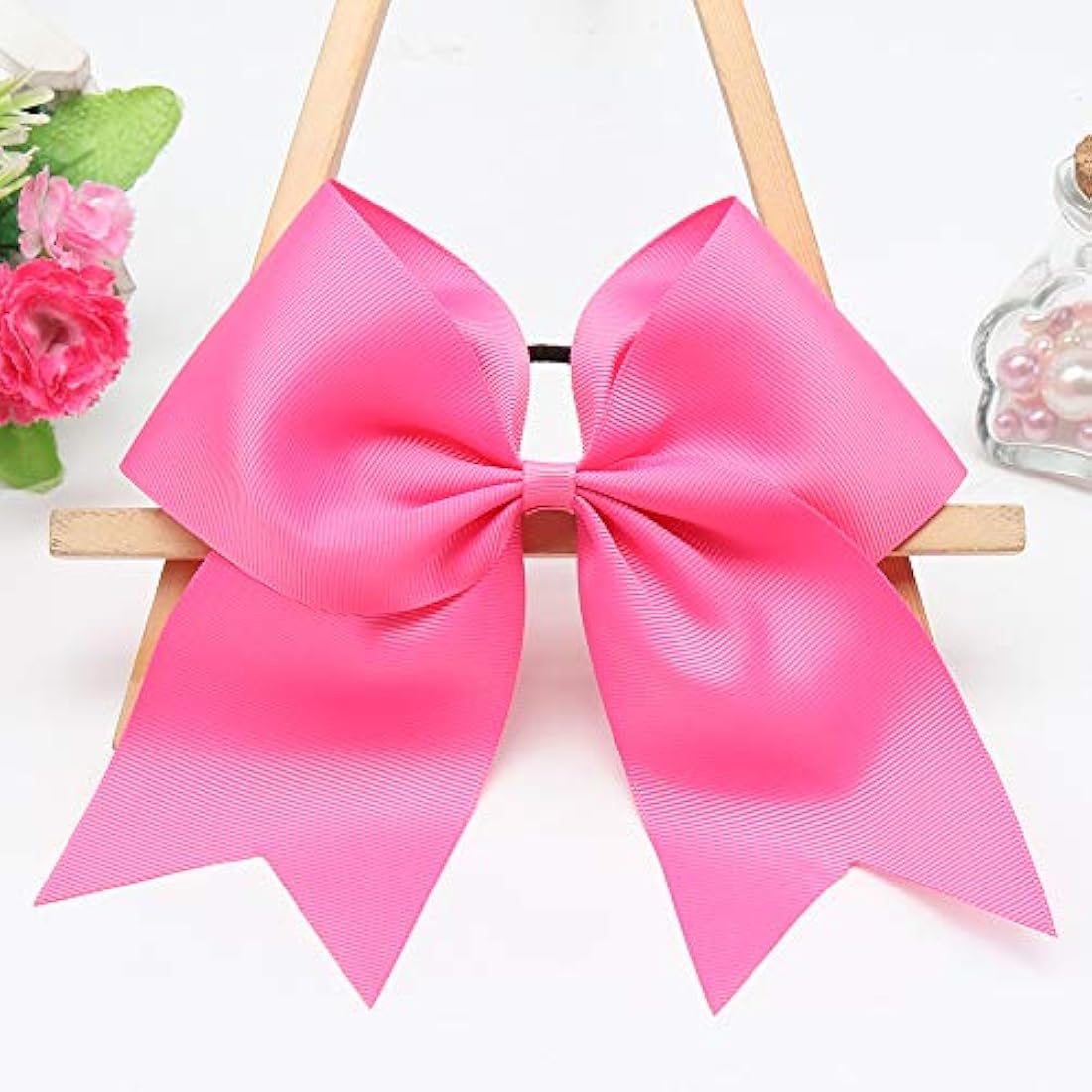 CN Girls Cheer Bow con soporte para coleta de animación