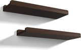 Estante Flotante Love-KANKEI de Madera, 17 Pulgadas, 2 Piezas