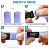 AK - Pulsera de TPU suave compatible con Fitbit Inspire