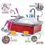 Juego de 17 fregaderos de cocina con agua corriente