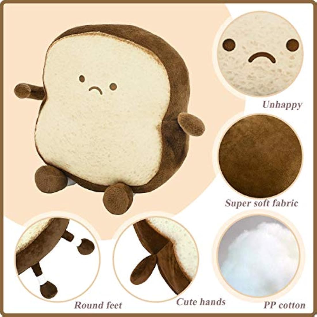 Peluches Pan Almohada Divertida Alimentos Peluche Almohada