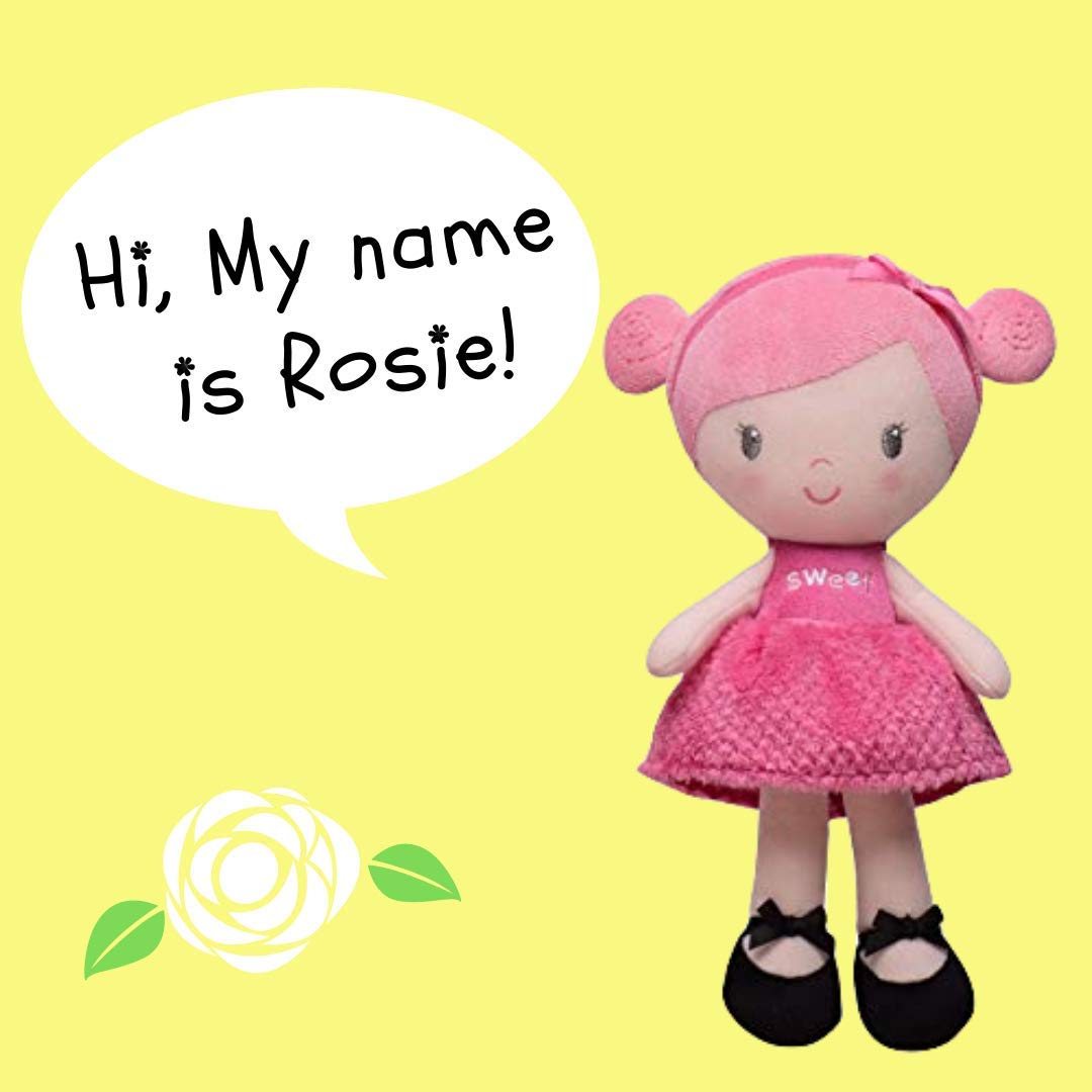 Peluche Juguete muñeca rosada