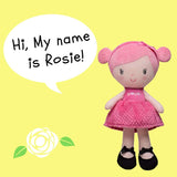 Peluche Juguete muñeca rosada
