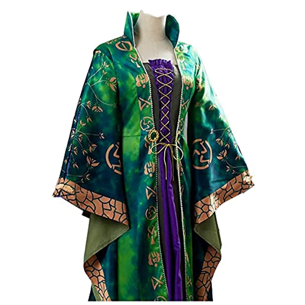 Disfraces vestido de Halloween Bruja Cosplay Disfraz
