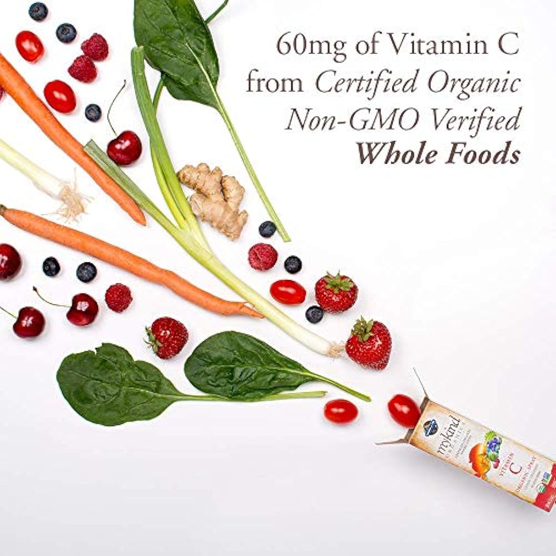Garden of Life mykind Vitamina C orgánica con Amla