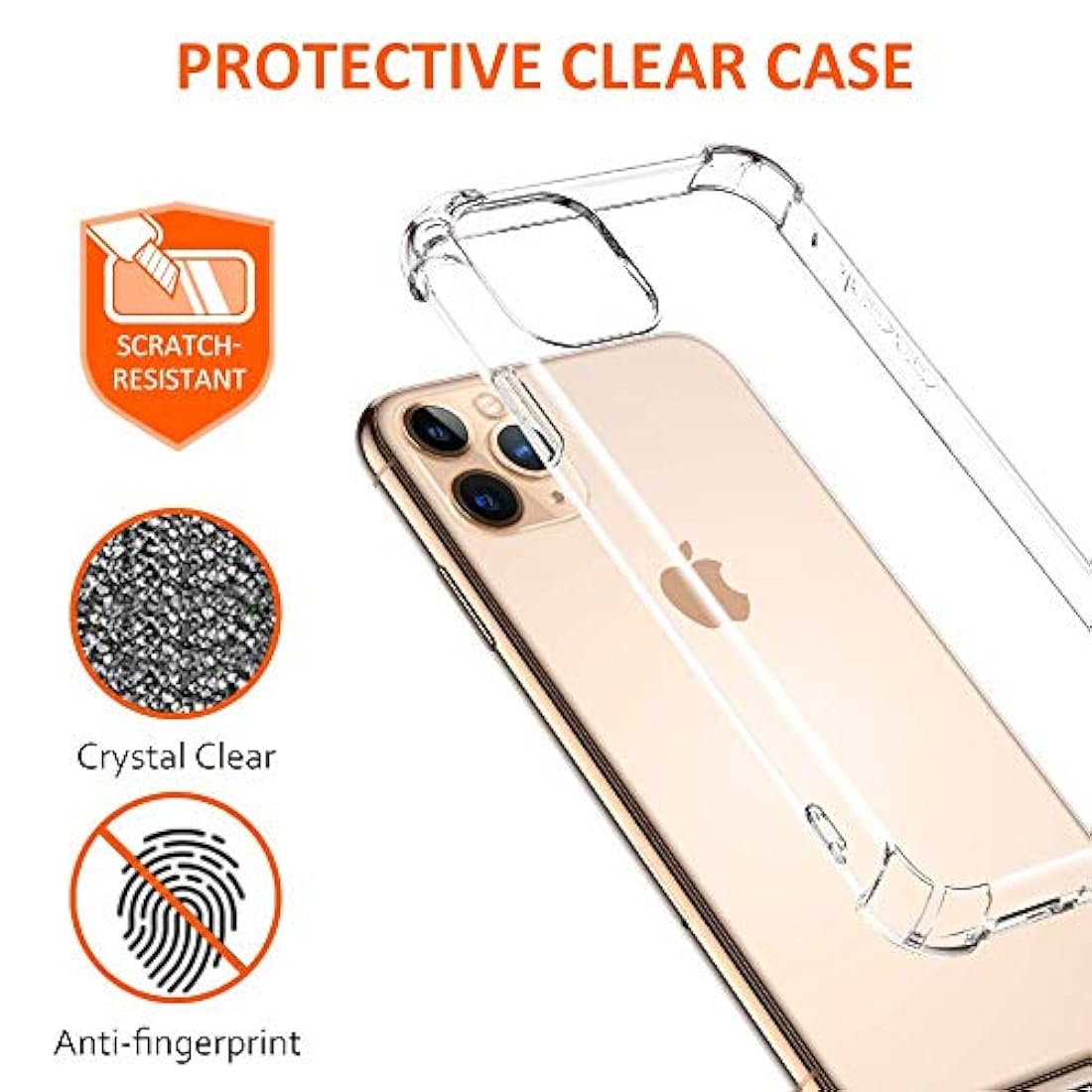 [2Pack] Funda compatible con iPhone 11 6.1 pulgadas