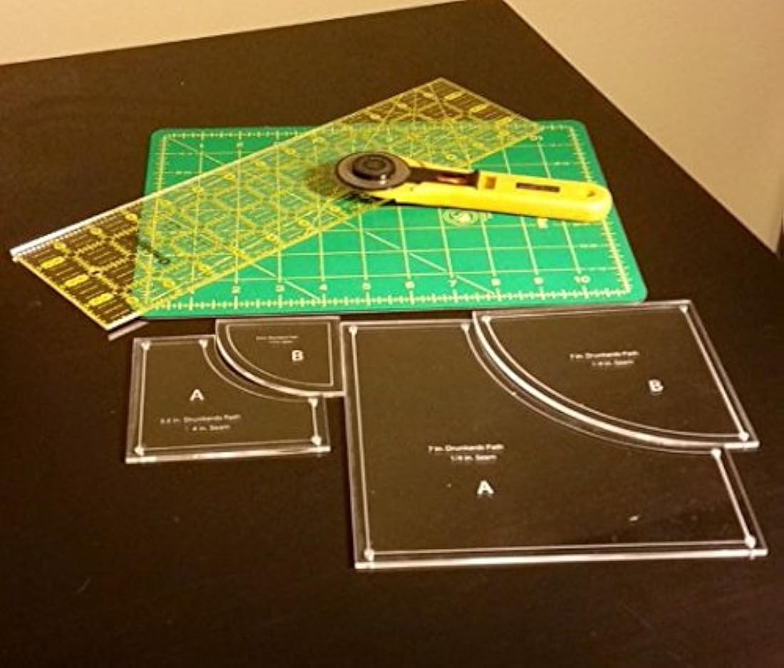 Juego de 4 piezas de plantillas (acrílico)