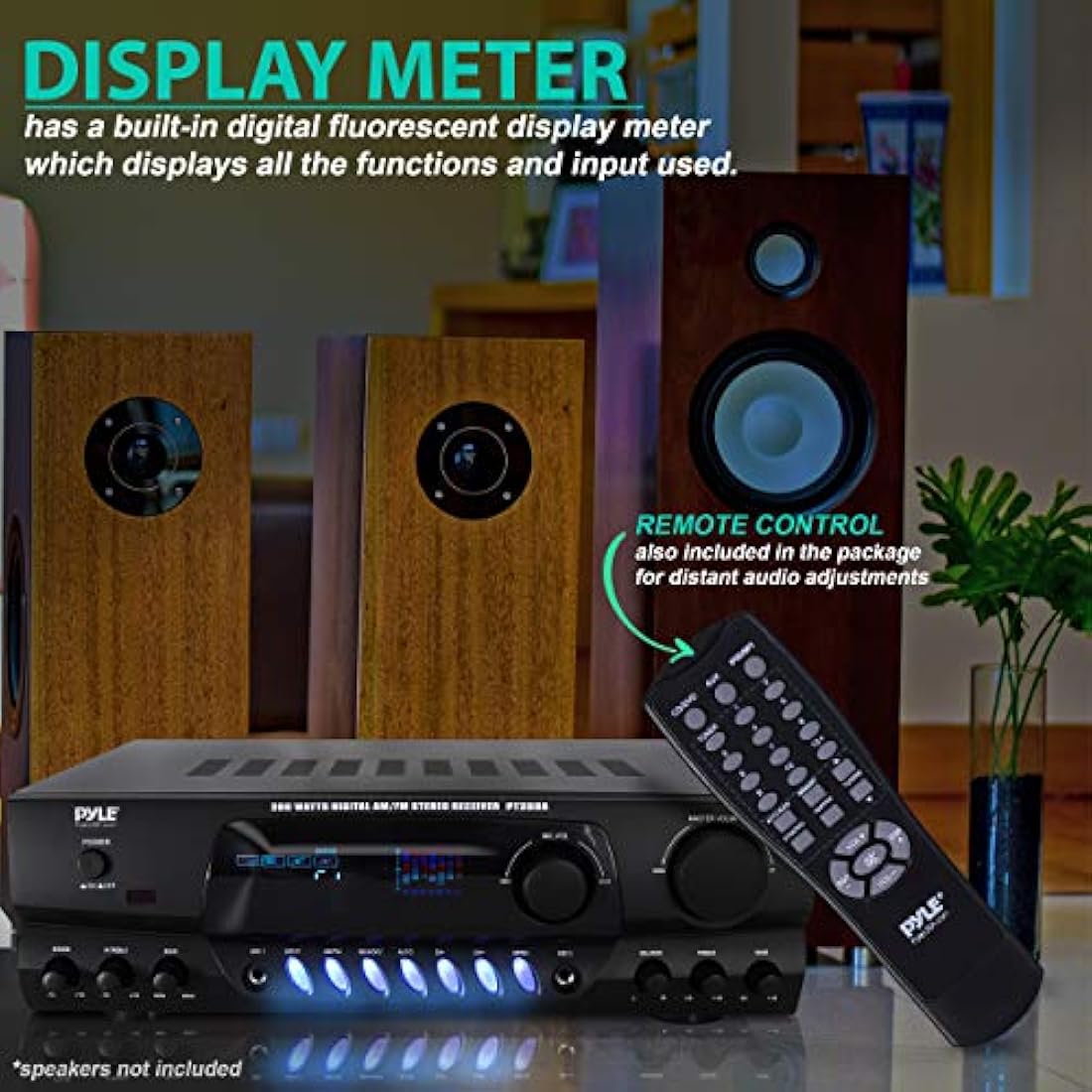 Amplificador de potencia de audio PYLE-HOME PT260A
