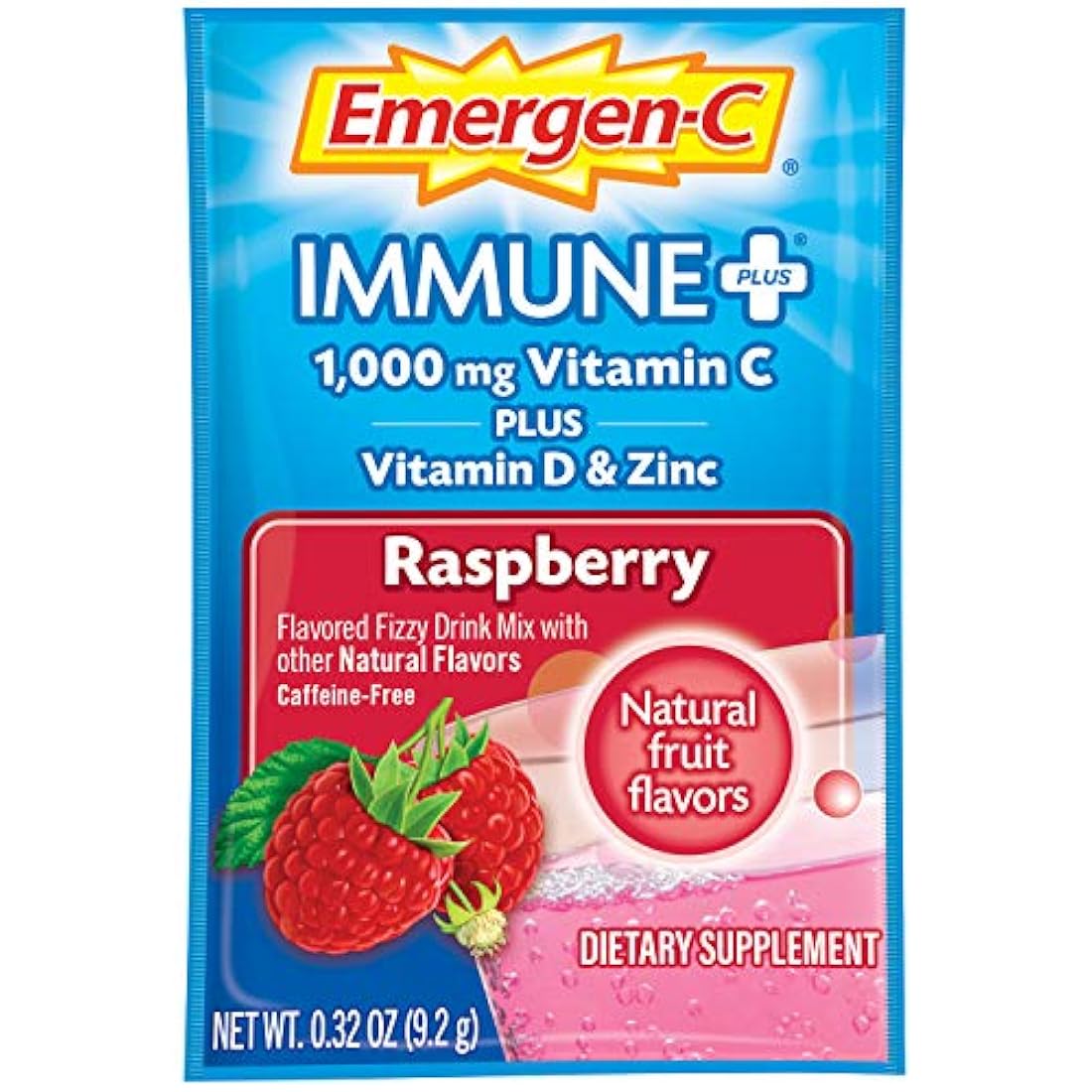 Sistema Emergen-C  Inmunológico Raspberry