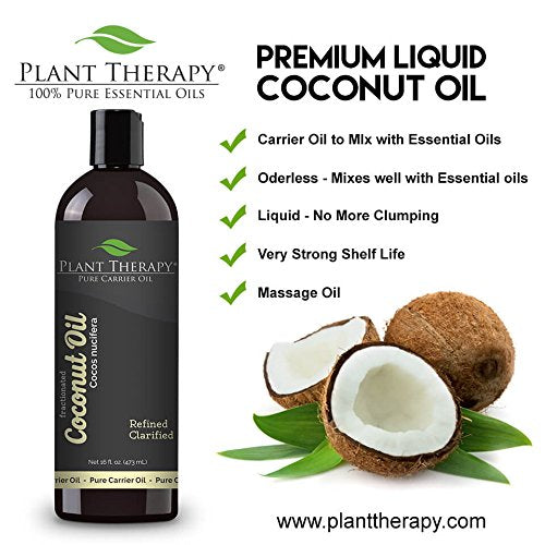 Aceite de Coco Fraccionado para Piel Cabello Cuerpo 100%