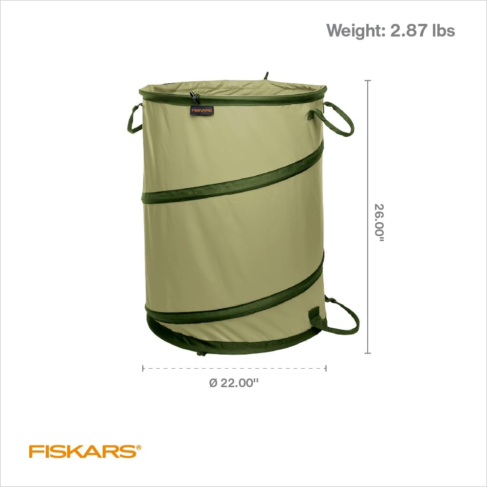 Bolsa de Jardín Fiskars 30 Galones Plegable para Desechos