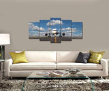 Pyradecor moderno 5 Panel estirada y enmarcado paisaje