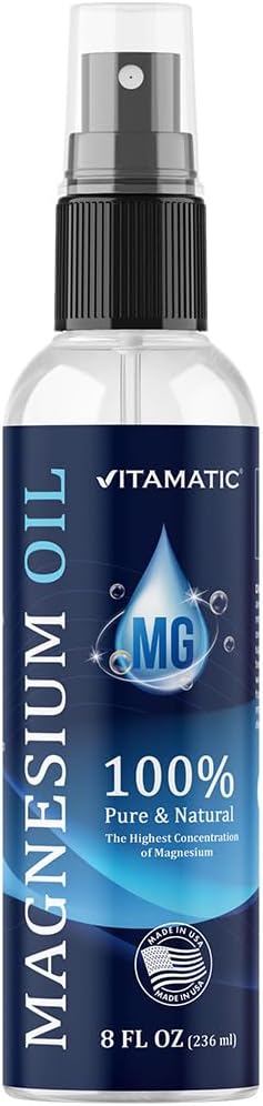Vitamatic Aceite de Magnesio Puro en Spray 8 oz