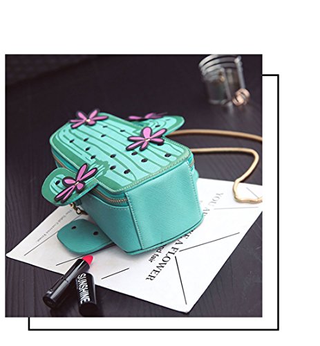 Bolso Cactus Forma PU Cuero Mini Cross