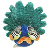 Peluche de pavo real  10 pulgadas