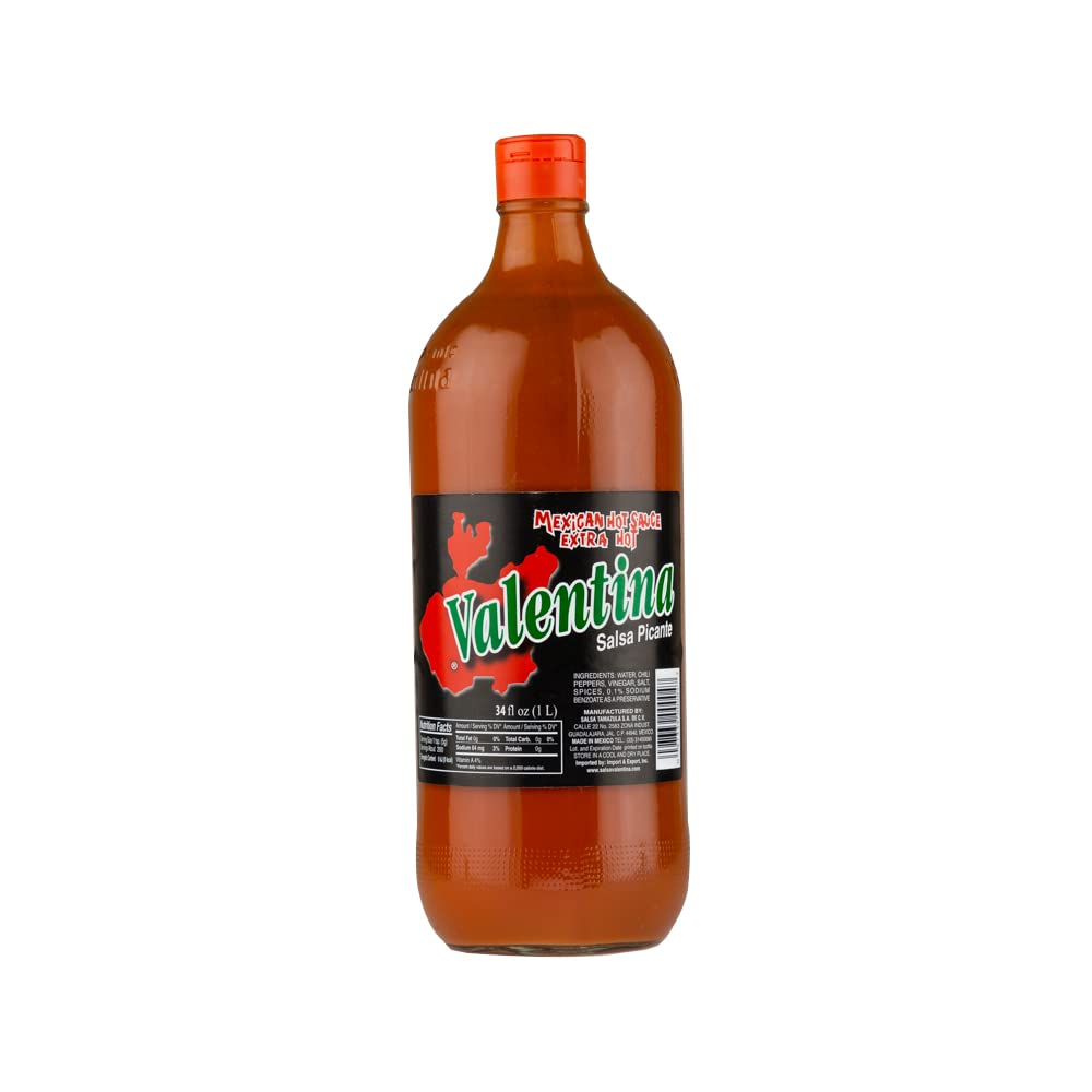 Salsa Picante Extra Picante Valentina 34 Onzas