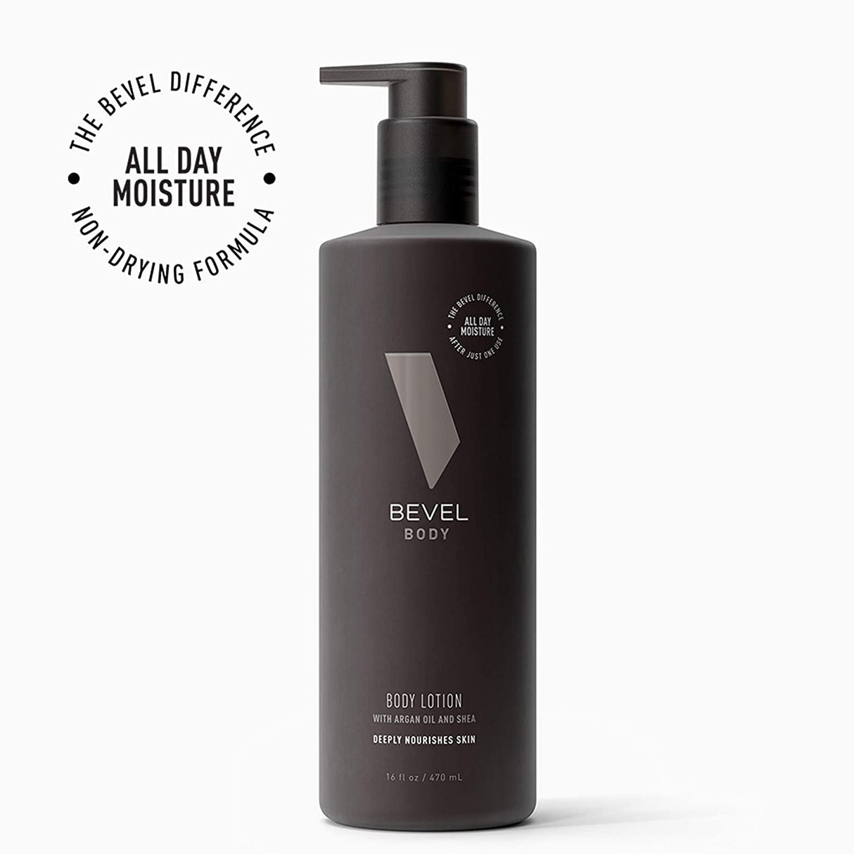 Loción corporal todo el día para hombres con manteca Bevel