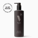 Loción corporal todo el día para hombres con manteca Bevel
