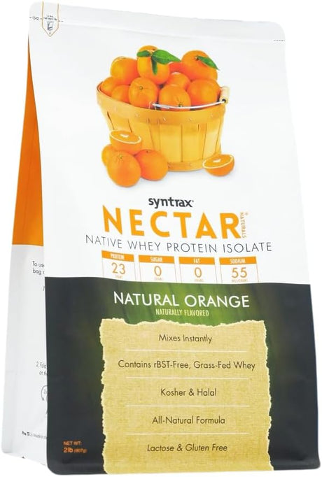 Nectar Naturals Proteína de Suero Natural, 2 lbs