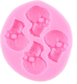 Moldes de Silicona Calavera 3D para Decorar Pasteles y Dulces