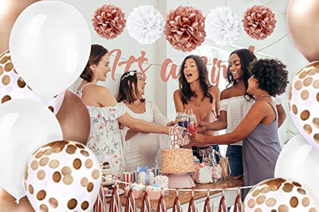 Kit de decoración de fiesta para niña (52 piezas)