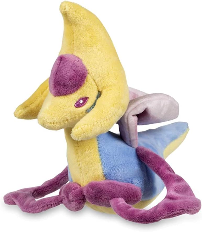 Pokémon Center: Peluche Cresselia Sitting Cuties, 7 pulgadas