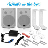 Cornetas Altavoz estéreo PYLE-HOME PDWR61BTWT