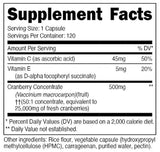 Extracto de arándano Nutricost (25.000 mg) (120 cápsulas)
