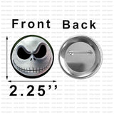 Pesadilla Antes de Navidad Pinback Botones Set de 12