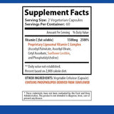 Fórmula de Vitamina C liposomal 1500 mg - 120 cápsulas