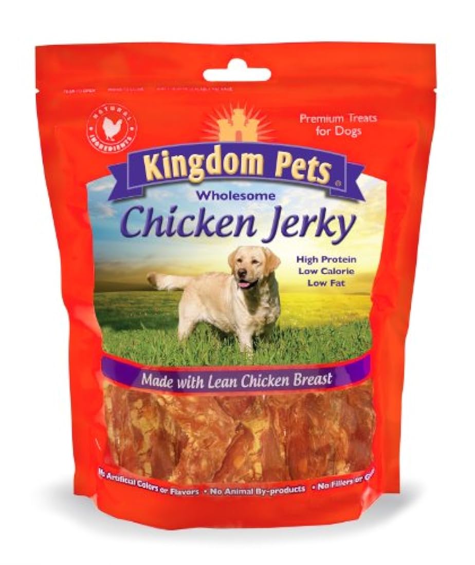 Dulces para perros sabor a tasajo de pollo Kingdom Pets