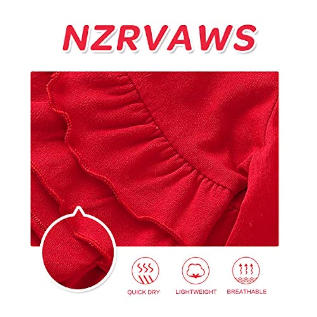 NZRVAWS - Conjunto de 2 piezas de camisetas de manga larga
