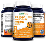 Sea Buckthorn (Omega 7) 2250 mg 200 cápsulas vegetal