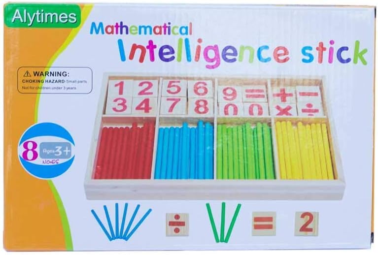 Juguete Educativo de Cálculo Alytimes con Varillas y Números