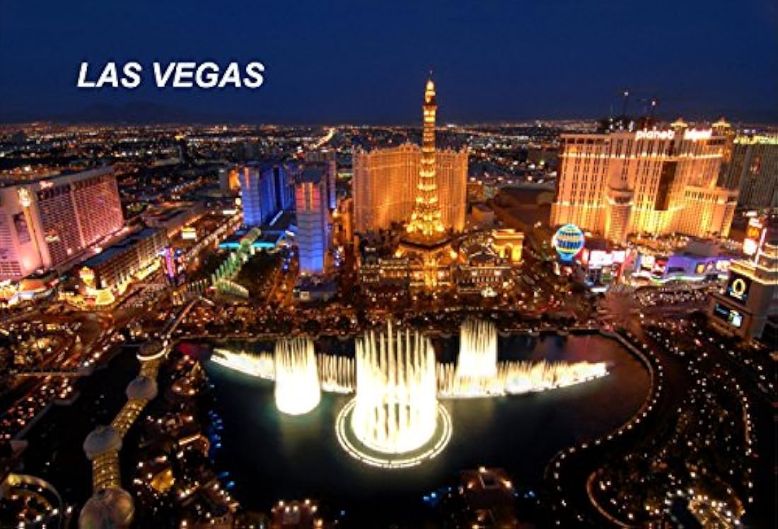 Imán para nevera de Nevada - las vegas EE.UU.