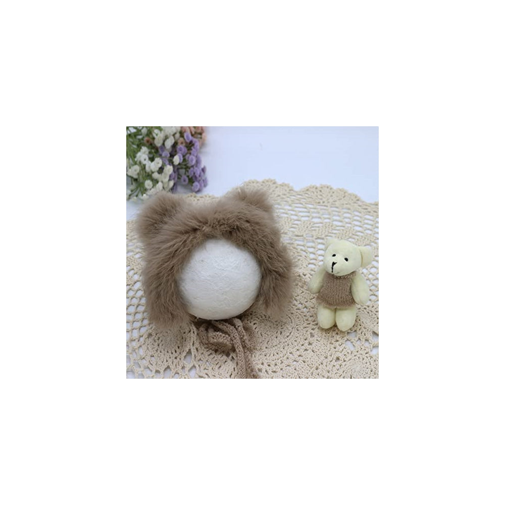 Disfraces de sombrero de oso de peluche talla 0 a 3 meses