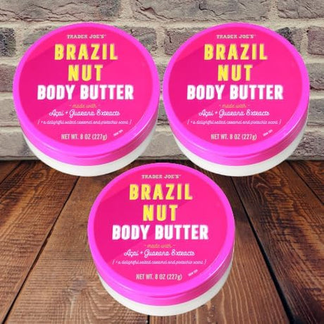Manteca Corporal de Nuez de Brasil - Pack de 3