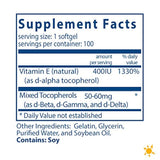 Vitamina E 400 (con Mixed tocopherols)