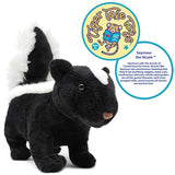 Peluche diseño de Seymour la mofeta, 9 in, Negro, VIAHART