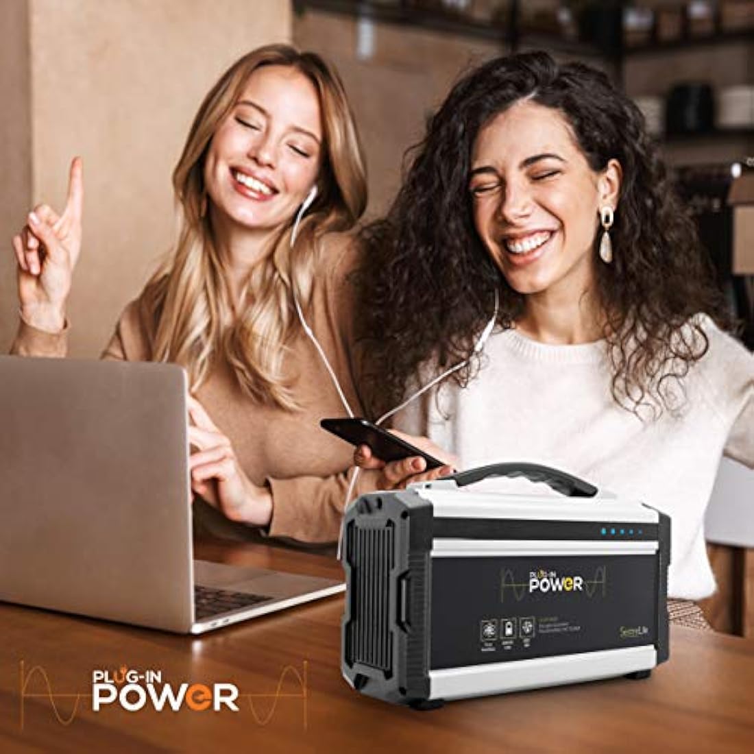 Generador de energía portátil recargable SERENELIFE SLSPGN30