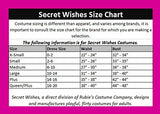 Disfraz de reloj nocturno sexy Secret Wishes, azul, X-Small