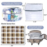 Mochila de picnic para paquete de 4 personas