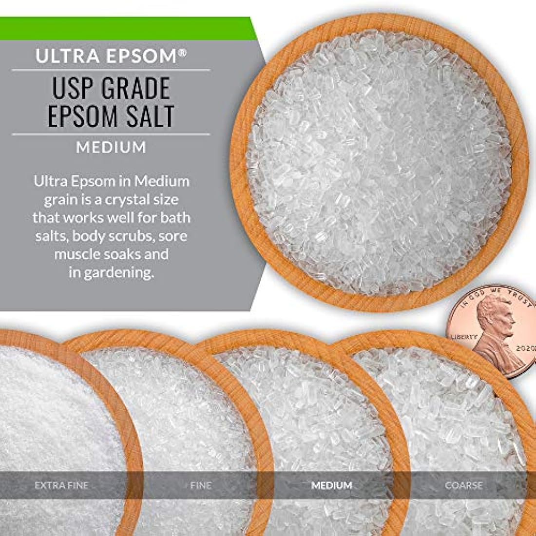 Ultra Epsom Premium - Sal de Epsom, Mediano