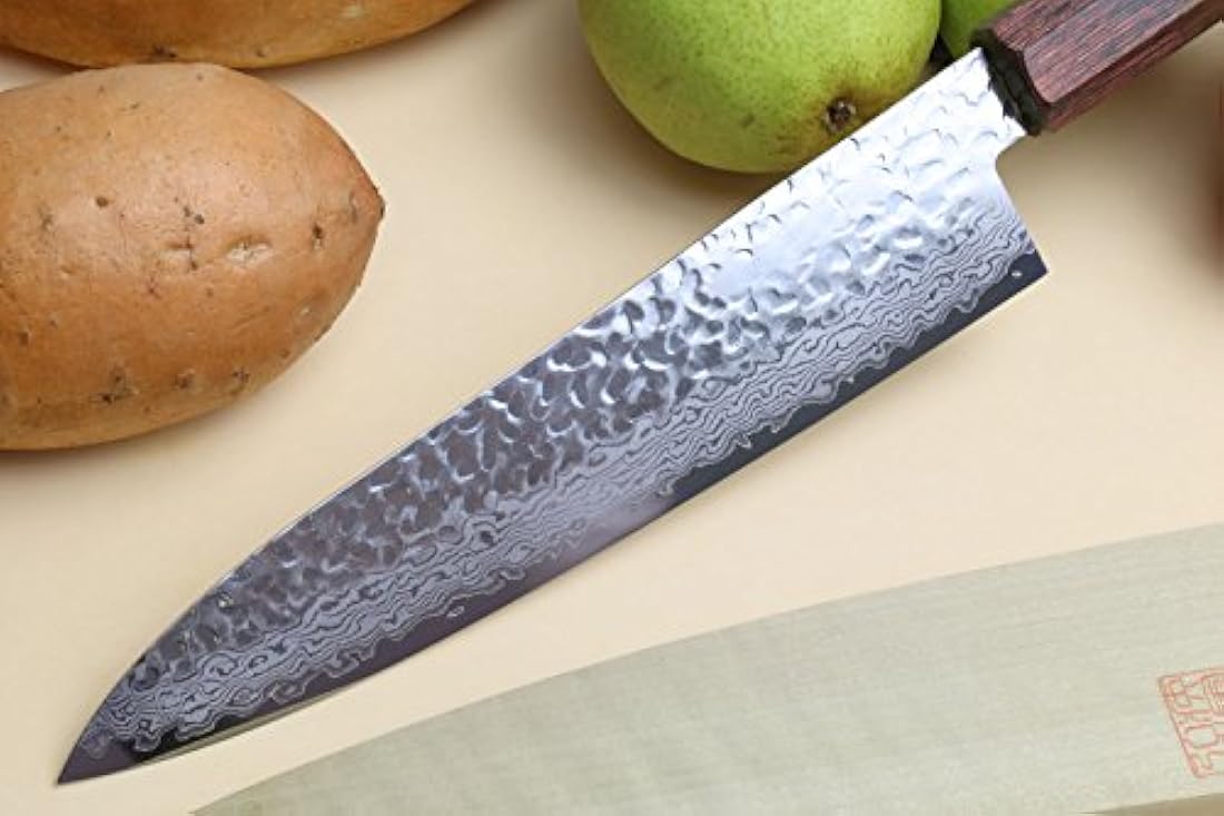 Cuchillo de chef japonés (46 capas)