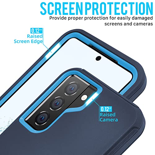 Funda para Galaxy S22 Plus, protección contra caídas, resistente al agua, a prueba de golpes, caídas, polvo, funda protectora de 3 capas para Samsung Galaxy S22 Plus 5G