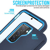 Funda para Galaxy S22 Plus, protección contra caídas, resistente al agua, a prueba de golpes, caídas, polvo, funda protectora de 3 capas para Samsung Galaxy S22 Plus 5G