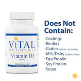 Vital Nutrientes-Vitamina D3 5.000 UI- Soporta la absorción