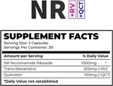 NAD+ Triple Acción NR, Resveratrol, Quercetina - Antienvejecimiento